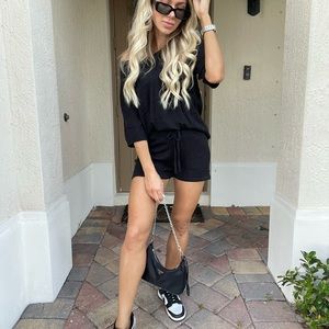 OFF THE SHOULDER MATCHING LOUNGE SET